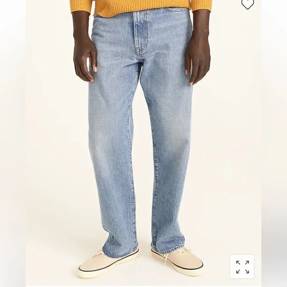 J. Crew Classic Straight-fit jean in five-year wash